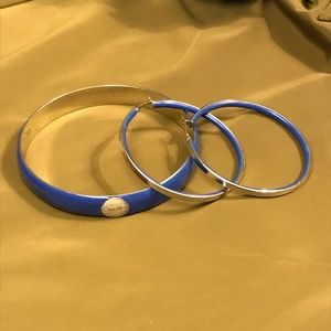 Calvin Klein bangle and earrings set